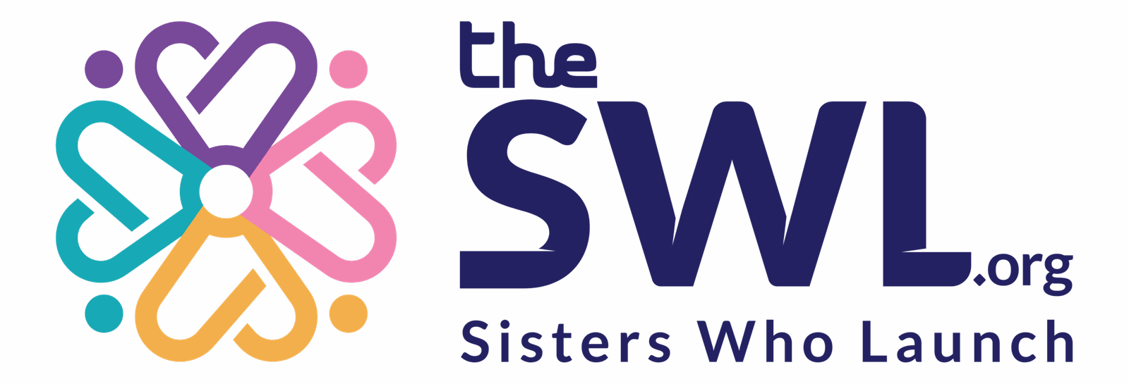 Logo Sisters Who Launch